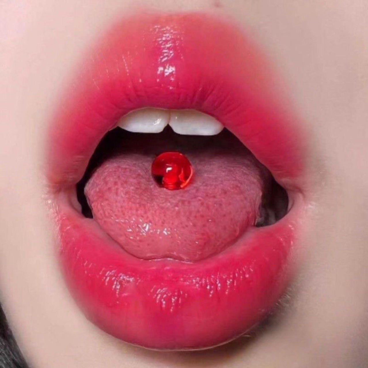 Cherry Flavor Feeling Tongue Ring