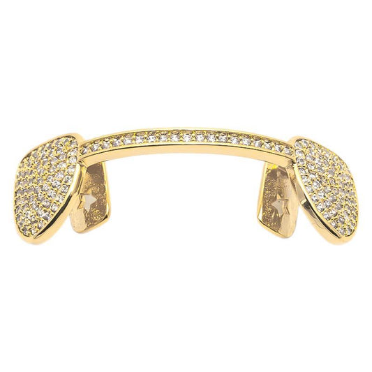 14K Gold Hiphop Street Teeth Grillz
