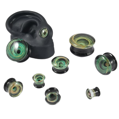Green_Transparent_Acrylic_Milky_Way_Ear_Gauge