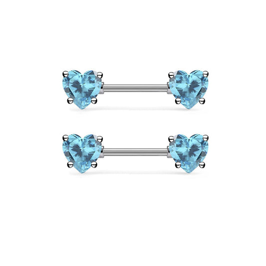 Heart Shape Nipple Ring