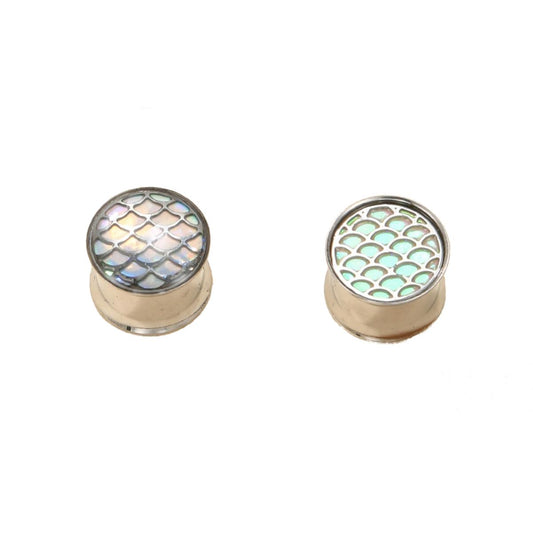Mermaid Style Shining Ear Gauge