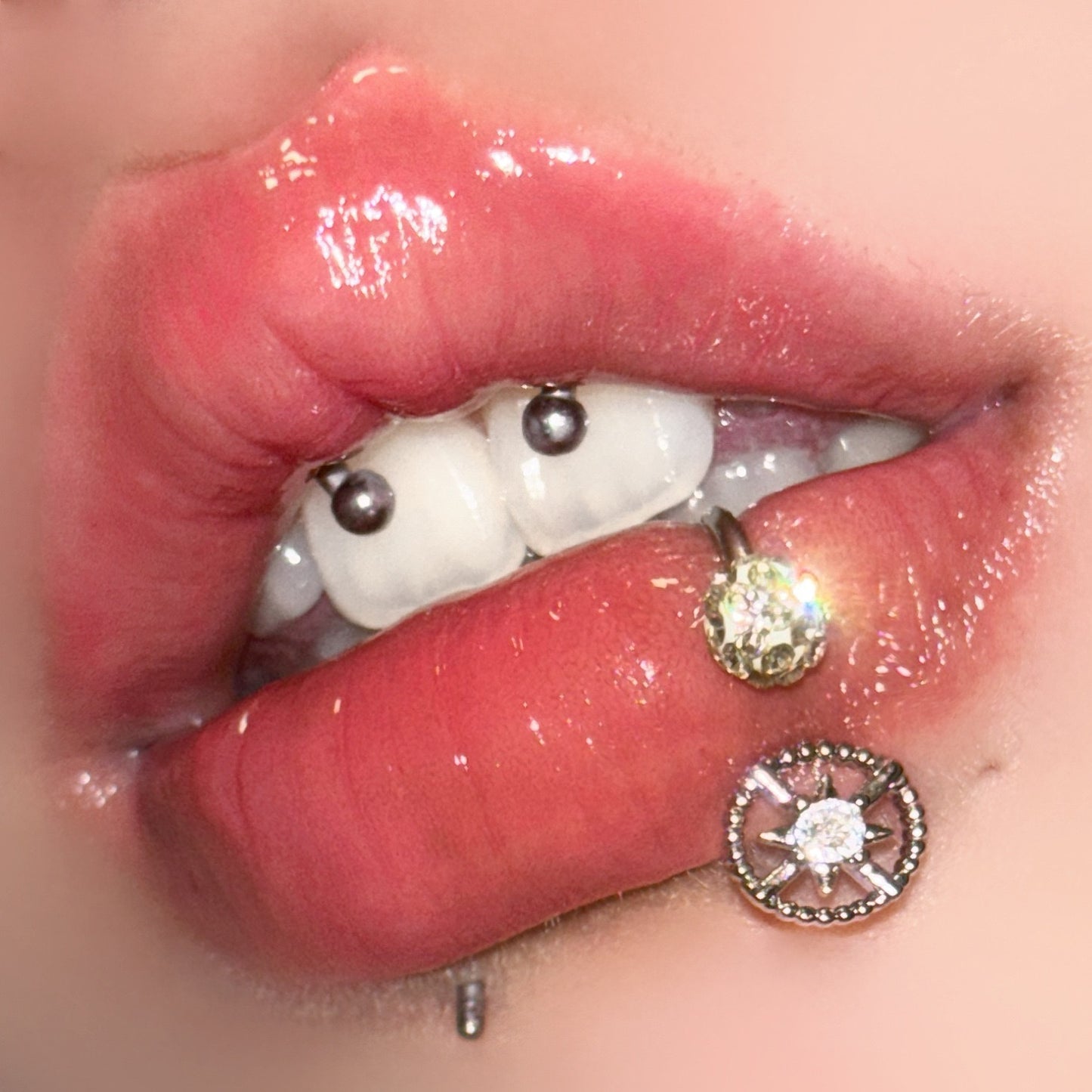 Boom Shinny Four Styles Lip Rings
