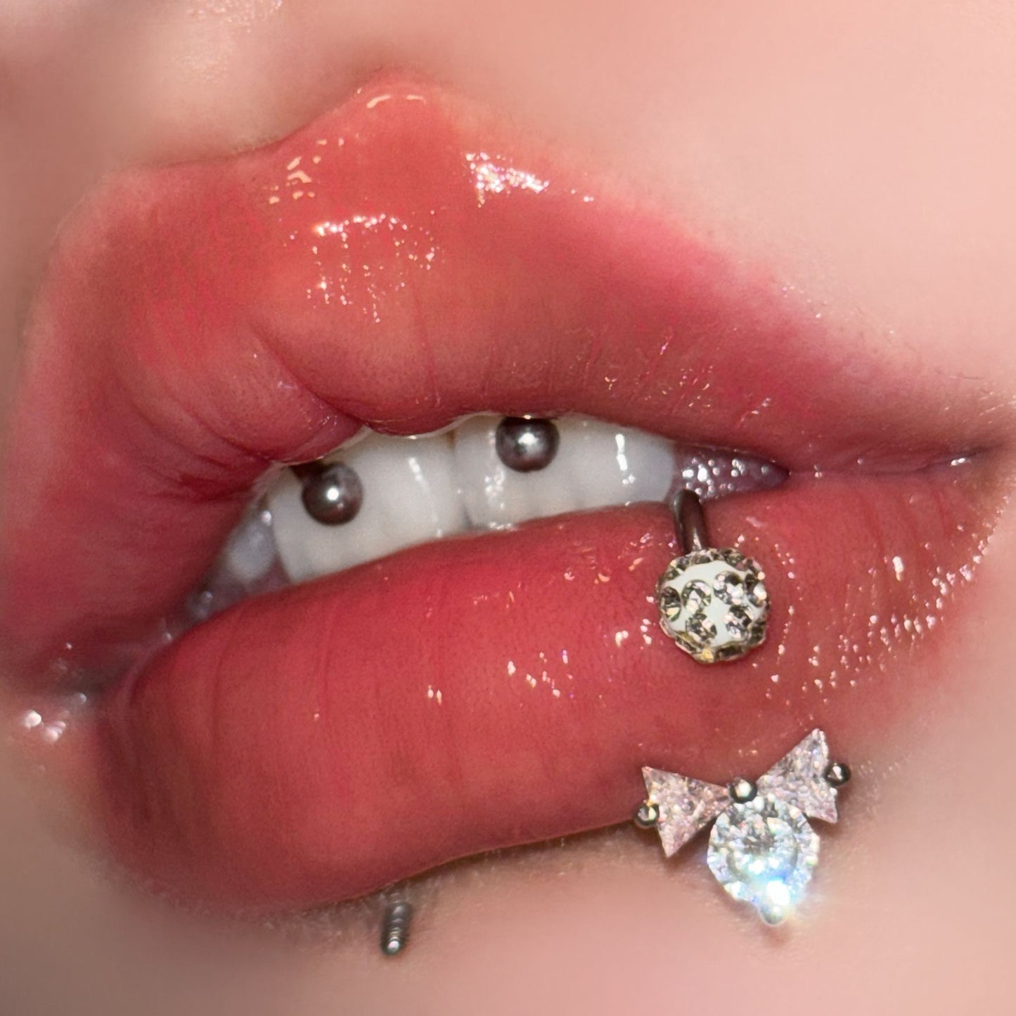 heart style Lip Ring